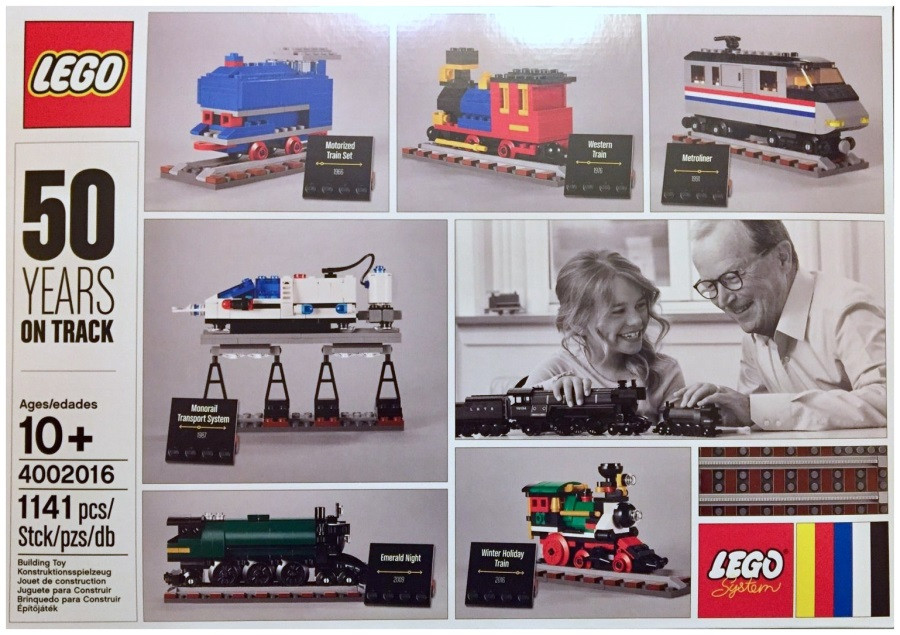 Конструктор Lego 50 Years on Track 4002016
