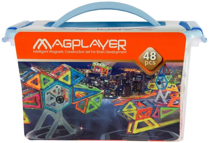 Конструктор Magplayer 48 Pieces Set MPT-48