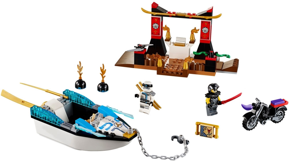 Конструктор Lego Zanes Ninja Boat Pursuit 10755