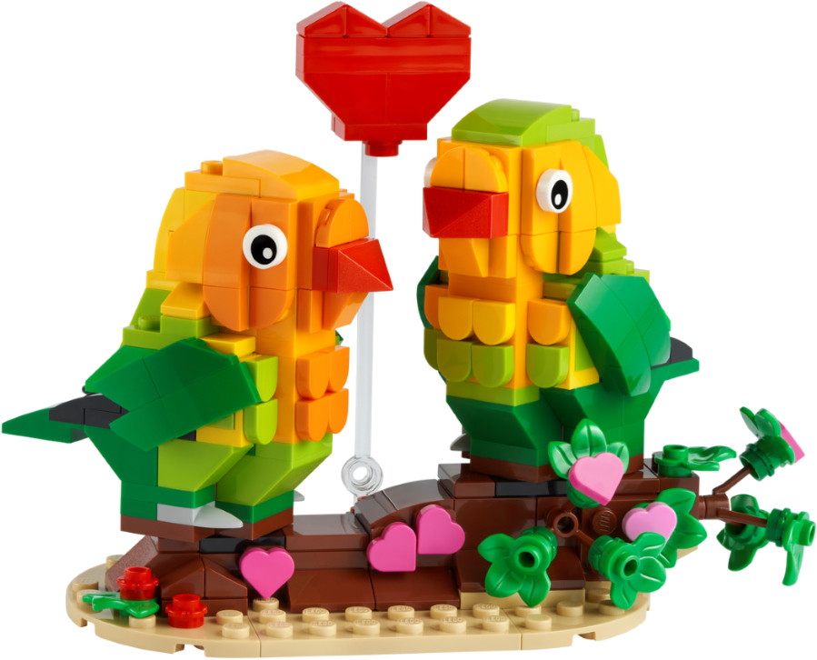 Конструктор Lego Valentine Lovebirds 40522