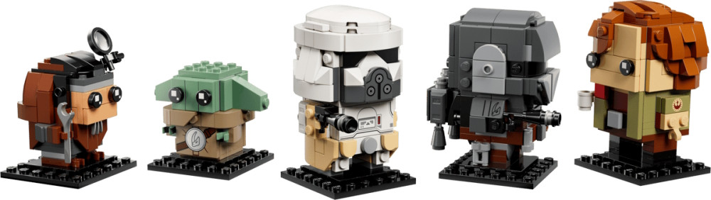 Конструктор Lego The Mandalorian and Grogu Allies Villains 40856