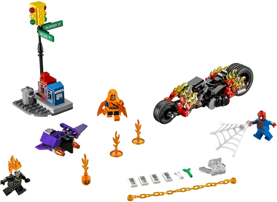 Конструктор Lego Spider-Man Ghost Rider Team-Up 76058