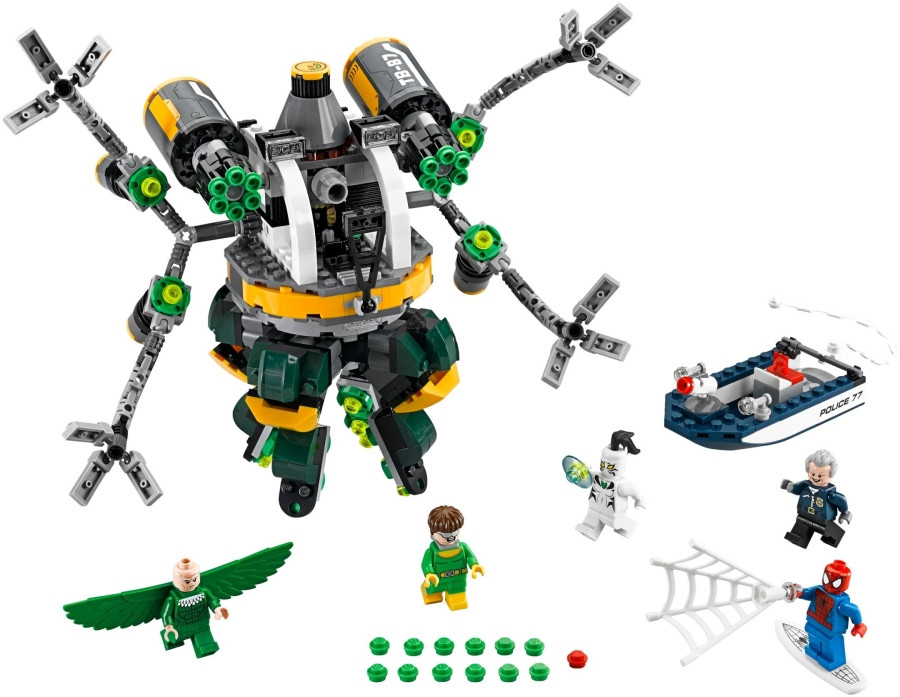 Конструктор Lego Spider-Man Doc Ocks Tentacle Trap 76059