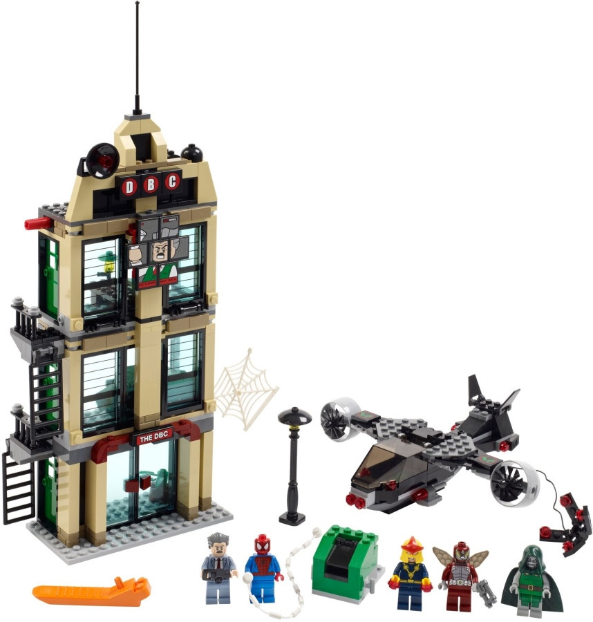 Конструктор Lego Spider-Man Daily Bugle Showdown 76005