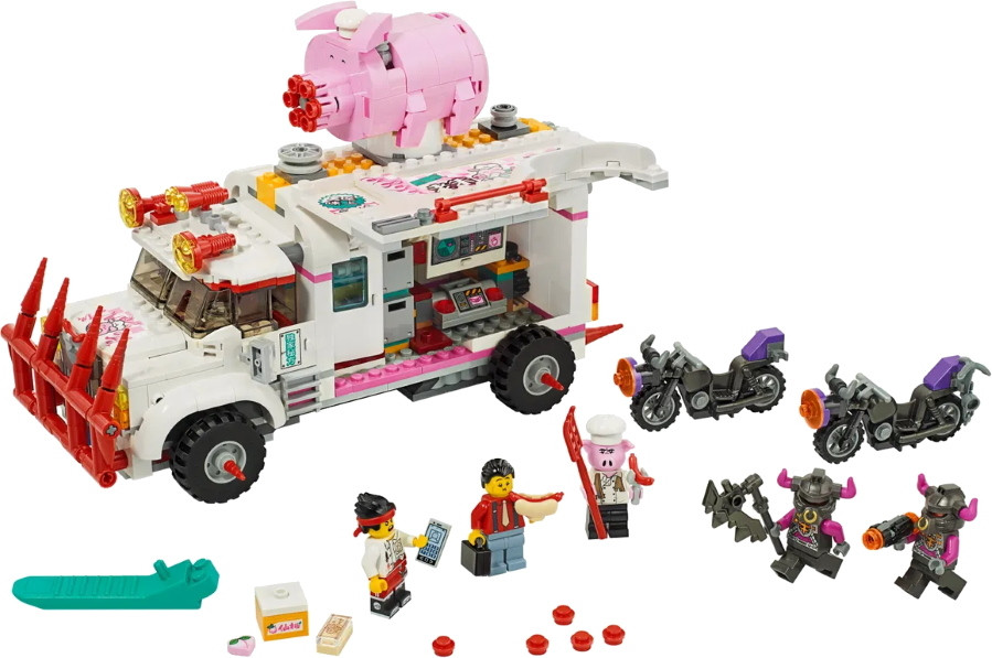 Конструктор Lego Pigsys Food Truck 80009