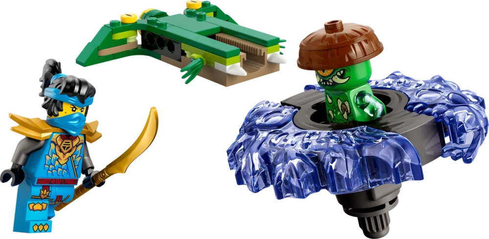Конструктор Lego Nya vs Mutation Monster Spinner 71849