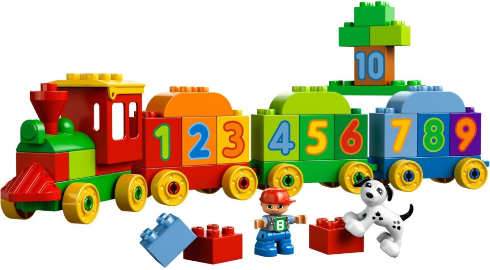 Конструктор Lego Number Train 10558