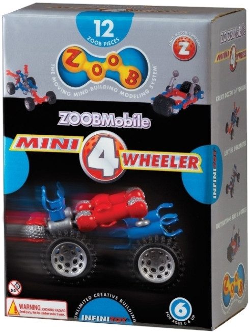 Конструктор ZOOB Mini 4 Wheeler 12050