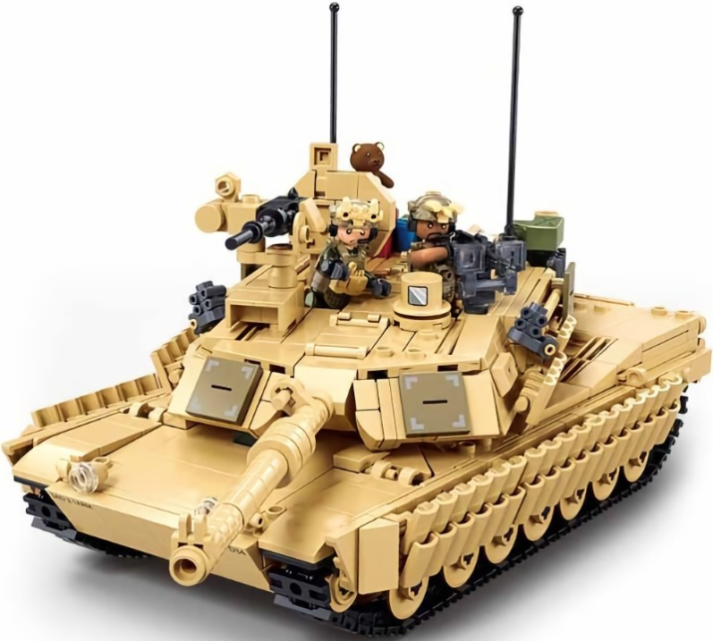 Конструктор Sluban M1A2 Abrams MBT M38-B1365