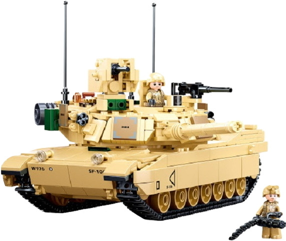 Конструктор Sluban M1A2 SEP V2 Abrams M38-B0892