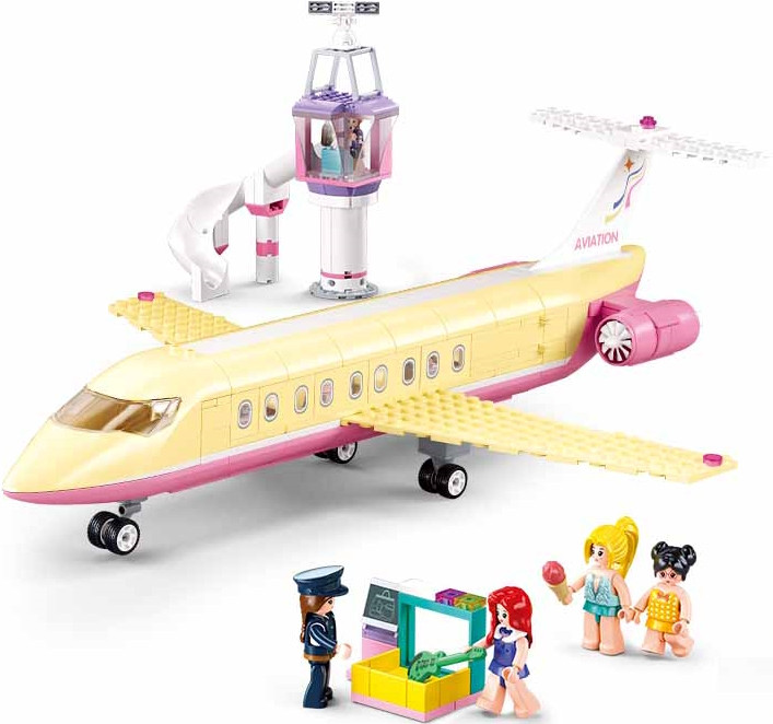 Конструктор Sluban Luxurious Plane M38-B1166