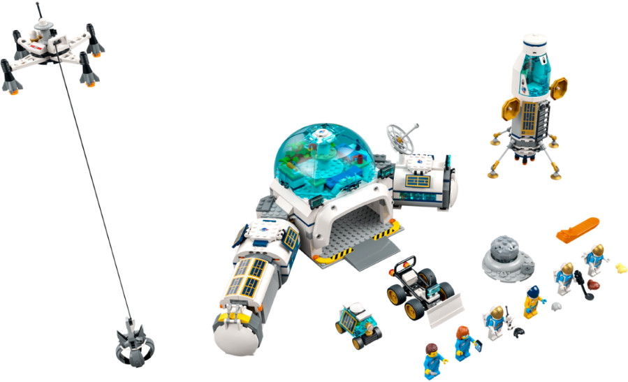 Конструктор Lego Lunar Research Base 60350