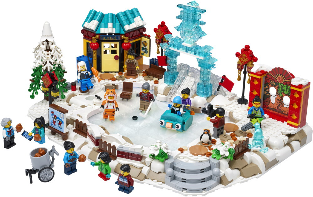 Конструктор Lego Lunar New Year Ice Festival 80109