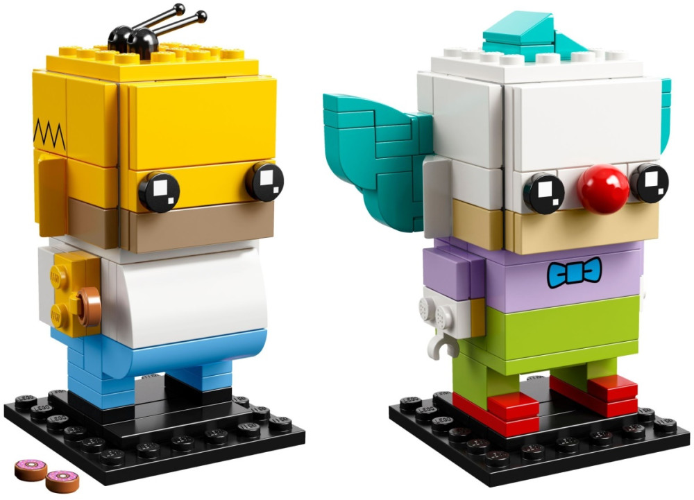 Конструктор Lego Homer Simpson and Krusty the Clown 41632