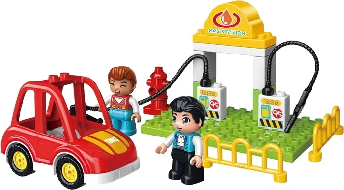 Конструктор Qman Gas Station 5101