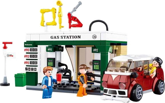 Конструктор Sluban Gas Station M38-B0759B