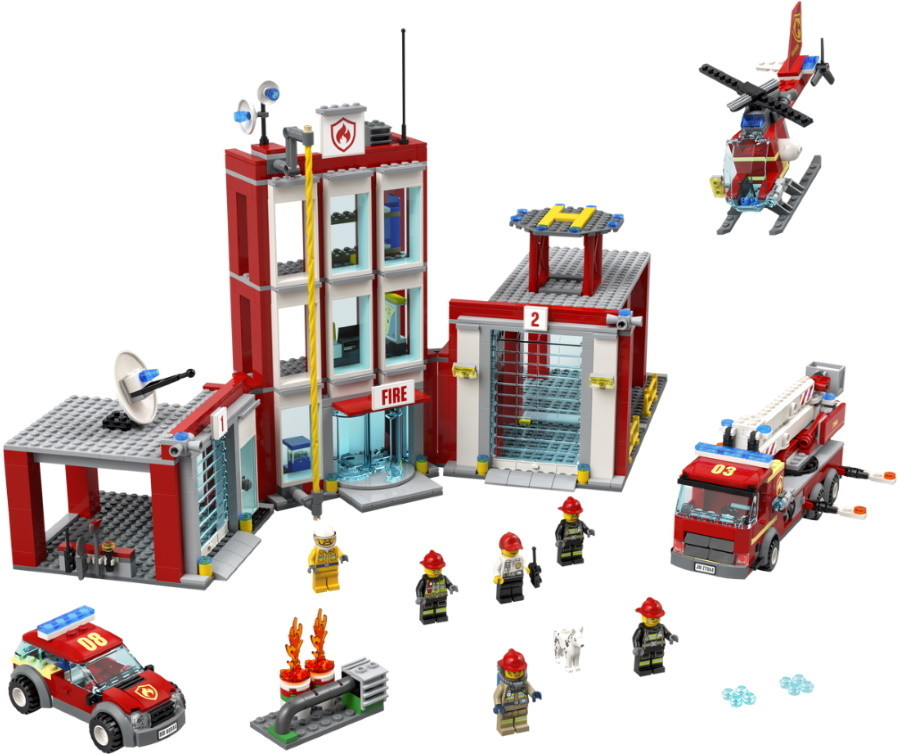 Конструктор Lego Fire Station Headquarters 77944