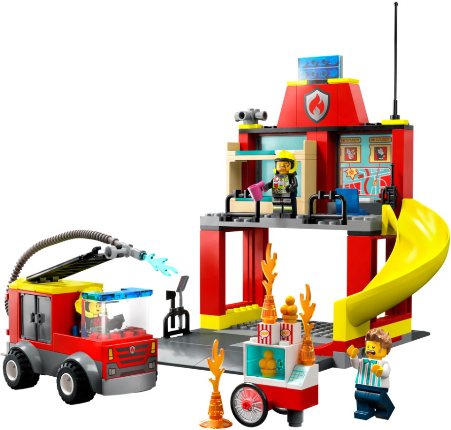 Конструктор Lego Fire Station and Truck 60375