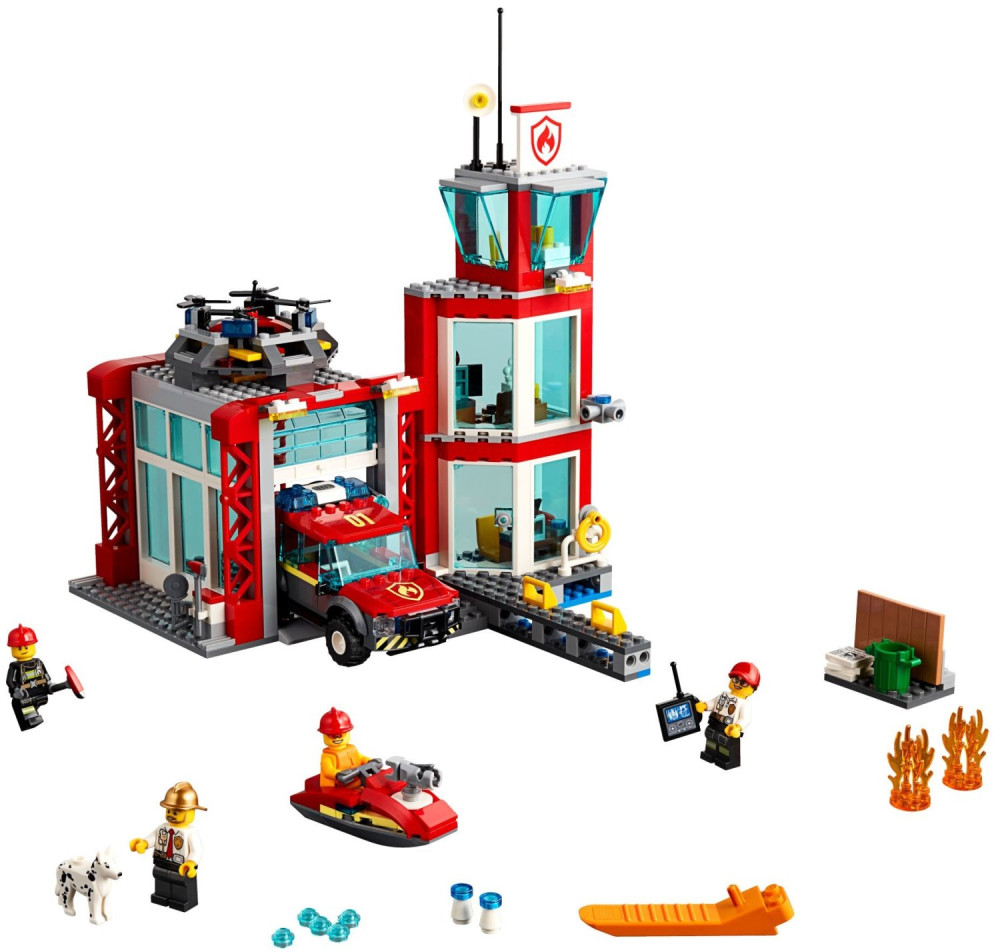 Конструктор Lego Fire Station 60215