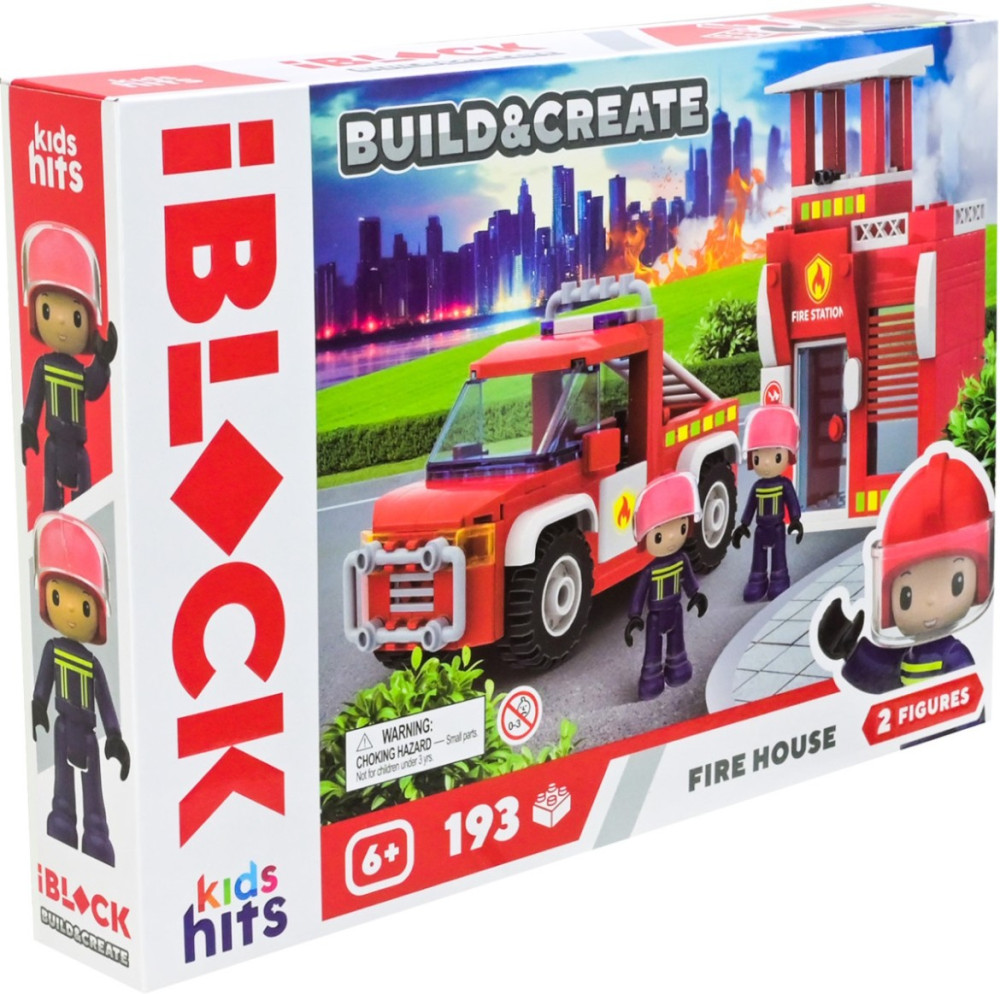 Конструктор iBlock Fire House KH43/002/1