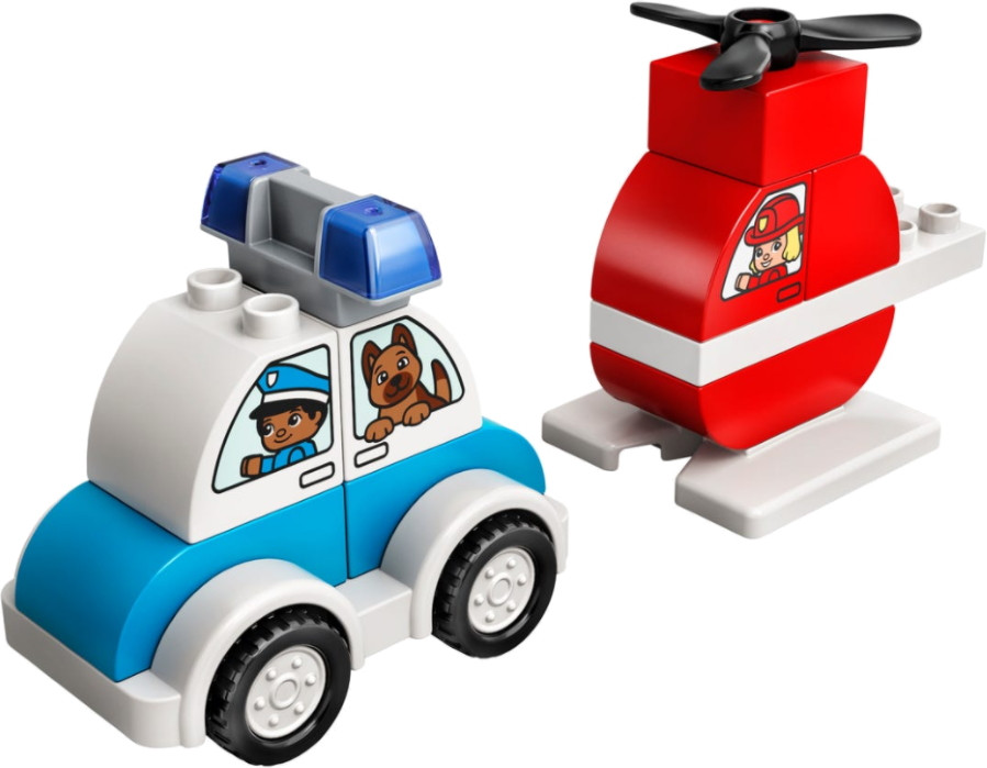 Конструктор Lego Fire Helicopter and Police Car 10957
