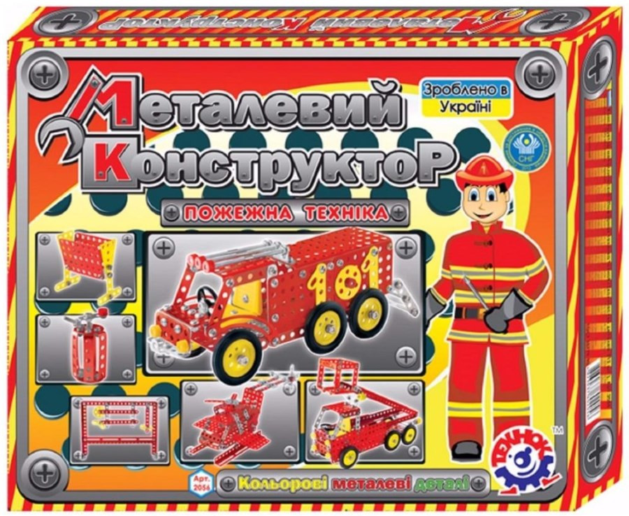 Конструктор Tehnok Fire Equipment 2056