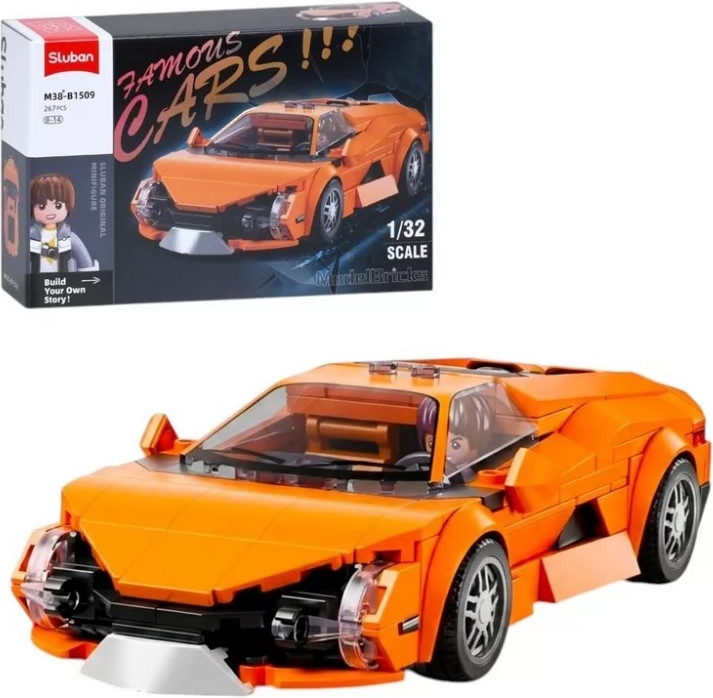 Конструктор Sluban Famous Car M38-B1509