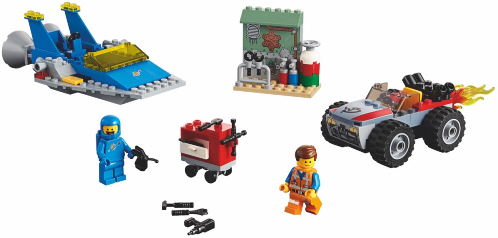 Конструктор Lego Emmet and Bennys Build Fix Workshop 70821