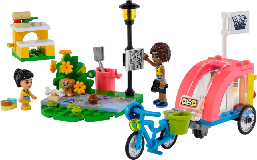 Конструктор Lego Dog Rescue Bike 41738