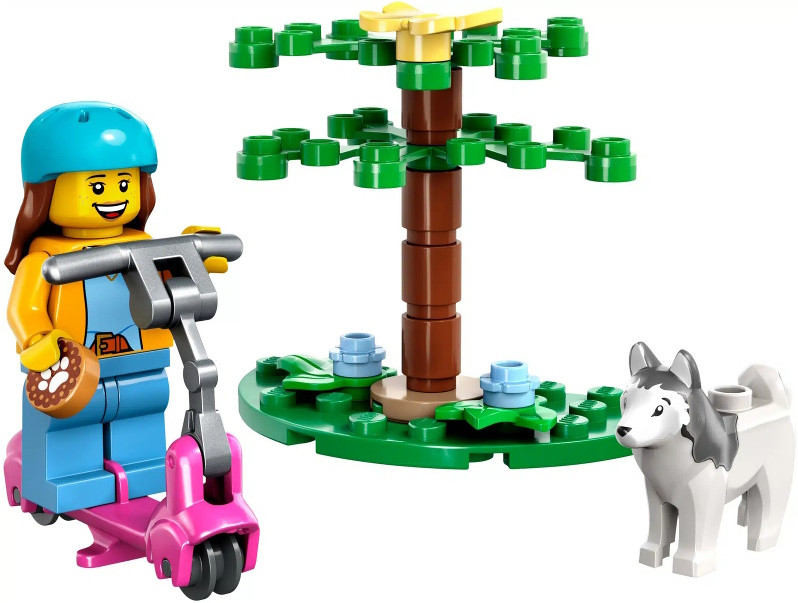 Конструктор Lego Dog Park and Scooter 30639