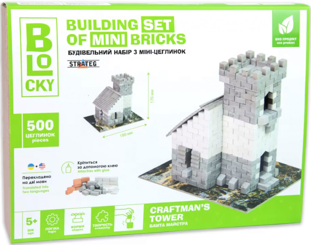 Конструктор Strateg Craftmans Tower 31008