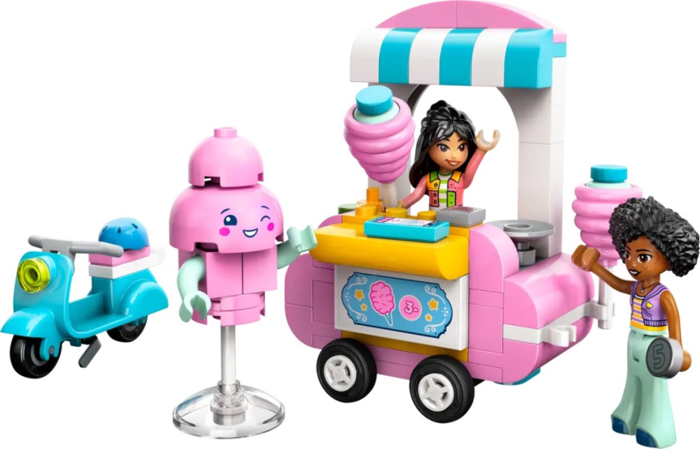 Конструктор Lego Cotton Candy Stand and Scooter 42643