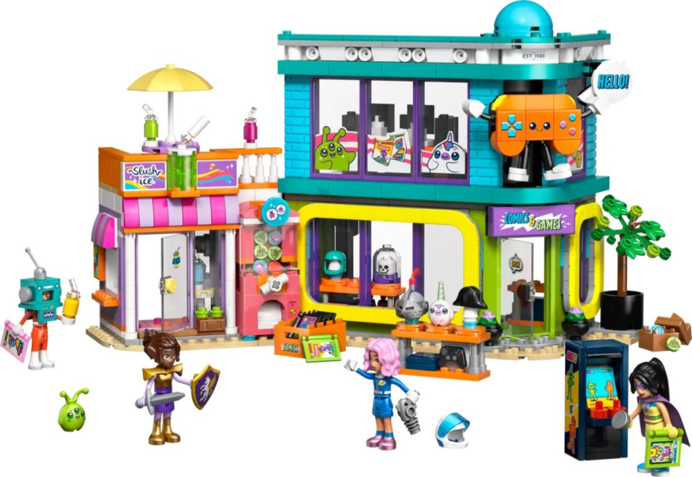 Конструктор Lego Comic Book and Game Store 42674