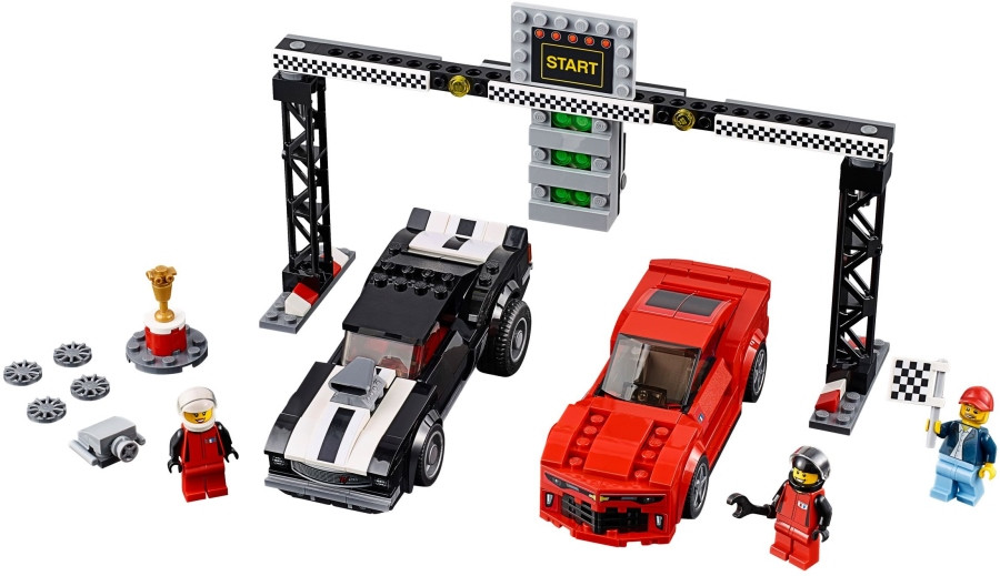 Конструктор Lego Chevrolet Camaro Drag Race 75874