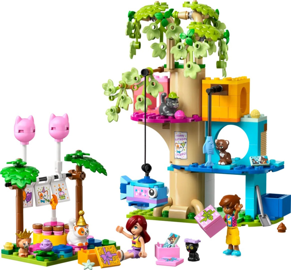 Конструктор Lego Cat Birthday Party and Tree House 42666