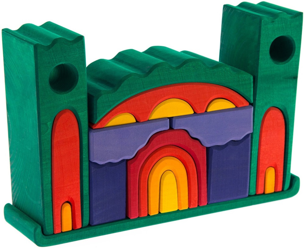 Конструктор Nic Castle Large Green 523269