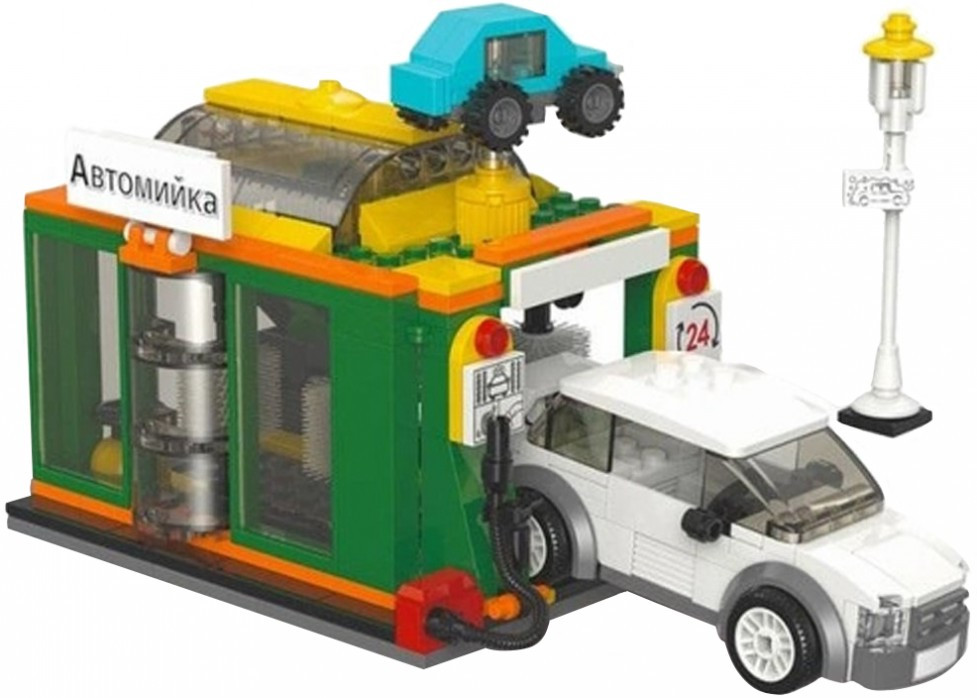 Конструктор Limo Toy Car Wash KB 4003
