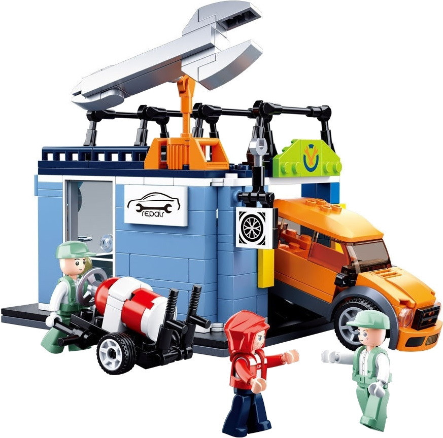 Конструктор Sluban Car Repair Shop M38-B0759C