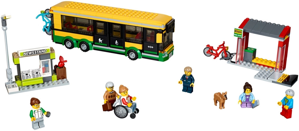 Конструктор Lego Bus Station 60154