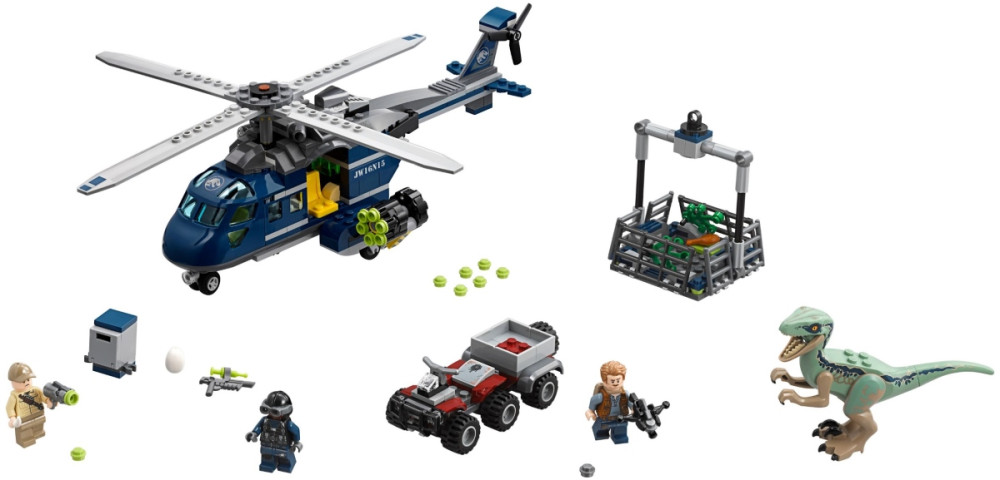 Конструктор Lego Blues Helicopter Pursuit 75928