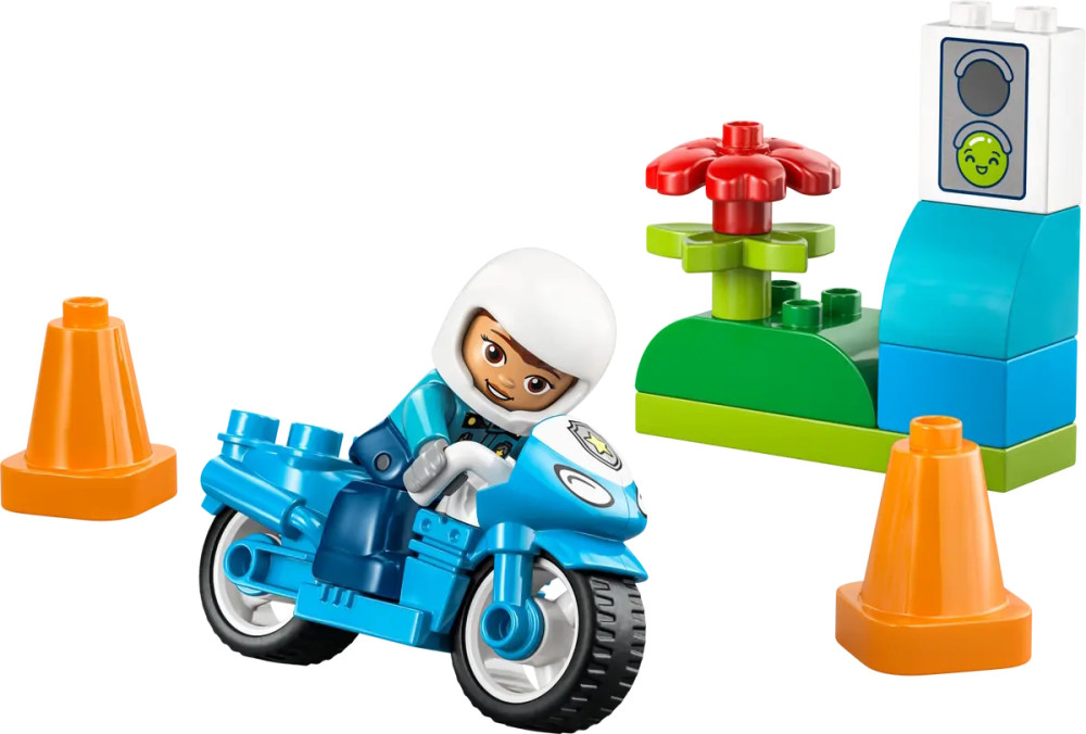 Конструктор Lego Blue Police Motorcycle 10471