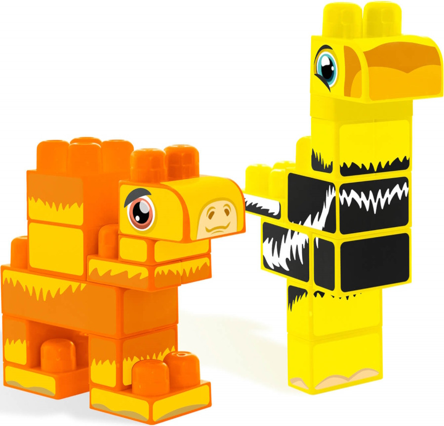 Конструктор Wader Baby Blocks Safari 41504