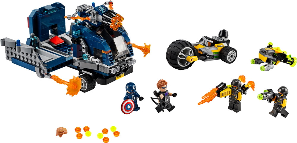 Конструктор Lego Avengers Truck Take Down 76143