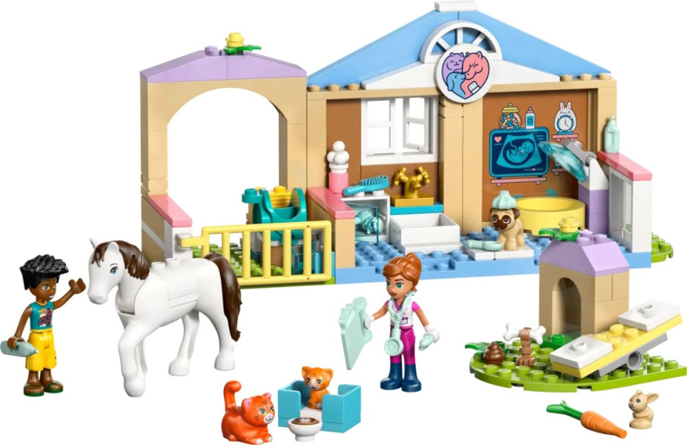 Конструктор Lego Animal Vet Clinic 42696