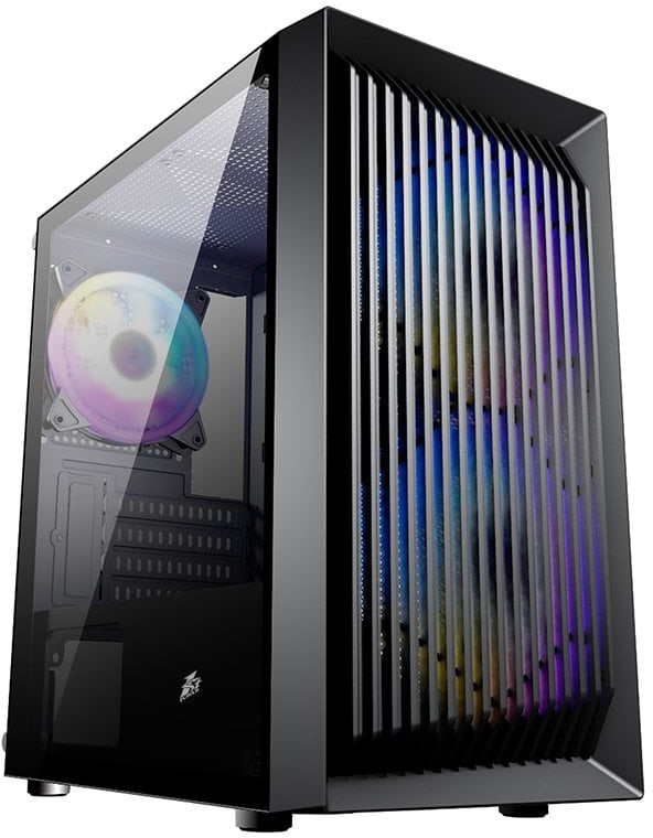 Корпус 1stPlayer BS-2-3F1-BK