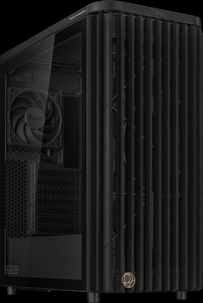 Корпус Asus ProArt PA401 Wood Tempered Glass Panel