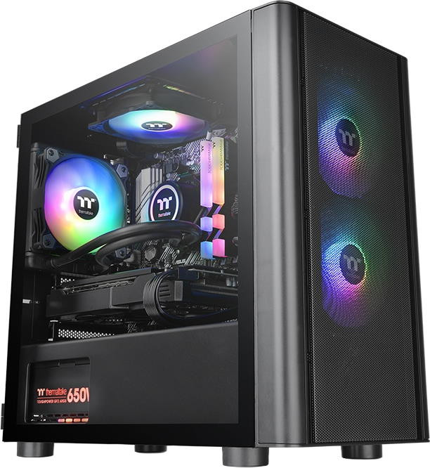 Корпус Thermaltake V150 Tempered Glass ARGB Breeze
