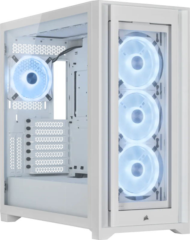 Корпус Corsair iCUE 5000X RGB QL White