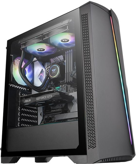 Корпус Thermaltake H350 Tempered Glass RGB