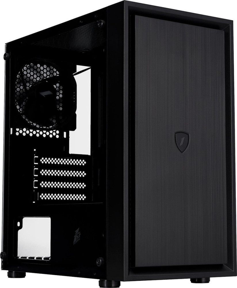Корпус 1stPlayer B5-M-3F Black